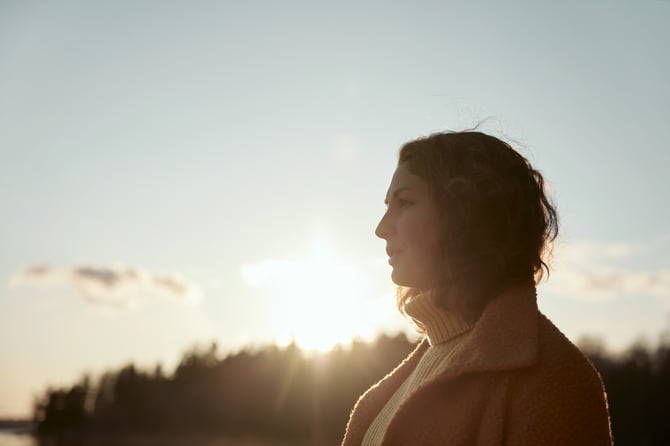 Woman in nature
